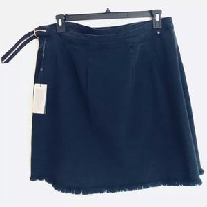 Tommy Hilfiger Wrap Skirt dark navy blue